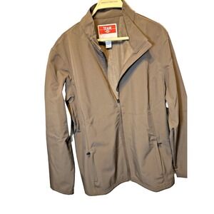 Team 365 Women's Leader Soft Shell Jacket XXL Chocolate Brown NWOT